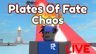 🔴 Roblox Plates of Fate Chaos Private Server Live [upl. by Byrom]