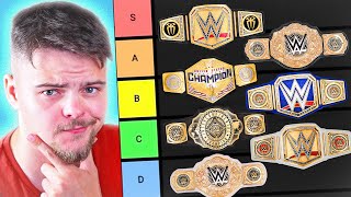 Ranking Every WWE Championship Title In 2023 [upl. by Dambro275]