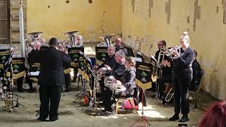 Dronfield Band Festival of the Arts Bolsover Castle 6524 [upl. by Adiana]