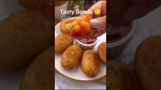 😋Tasty bread bonda 😋🤤shortsfeed simplyshalini breakfast cooking recipe tasty potatorecipe [upl. by Yentruocal]