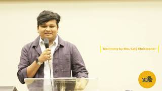 Tamil Christian Testimony  Bro San j Christopher  Tamil Church Cardiff [upl. by Aniehs]