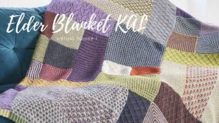 Rowan Elder Blanket KAL Virtual Squish 1 [upl. by Keel]