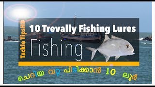 10 Trevally fishing lures by tackle tips [upl. by Nekcerb934]