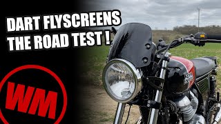 Royal Enfield Interceptor 650 Dart Flyscreen Road Test and Review [upl. by Elyr]