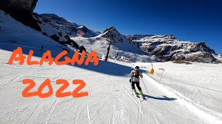 Alagna Monterosa Ski 2022 [upl. by Idnym]