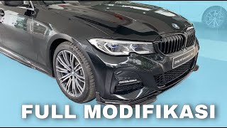 BMW 330I M SPORT FULL BODY KIT MODIFIKASI Walkaround [upl. by Ahseem]