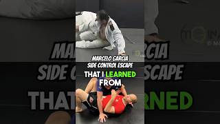 Marcelo Garcia side control escape bjj jiujitsu martialarts [upl. by Rehsu]