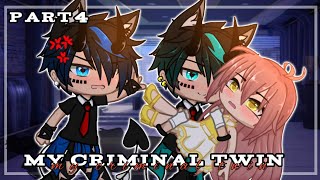 My Criminal Twins  PART 4  GCMM「Gacha Club Mini Movie」 [upl. by Anirres]