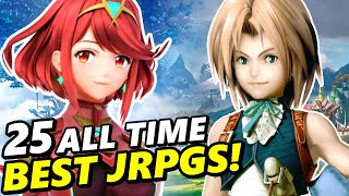 TOP 25 BEST JRPGS of All Time [upl. by Ahsikyw2]