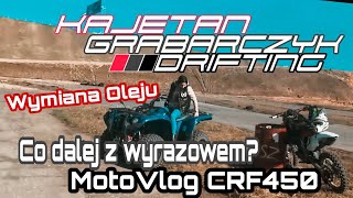 Vlog3 Wymiana OlejuTor WyrazówCRF450 [upl. by Essyla]