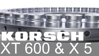 KORSCH XT 600 amp X 5 Segemented Die Table [upl. by Diley]