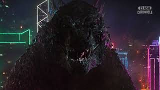 Pure Action Cut 4K Godzilla VS Kong Hong Kong  Godzilla vs Kong 2021 action scifi [upl. by Sergo]