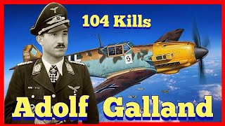 Adolf Galland General Ás Battle of Britain IL2 STURMOVIK 1946 BF109 [upl. by Ayita]