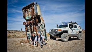 Rebelle Rally FJ Cruiser with Total Chaos Long Travel and Rear Links [upl. by Gatian]