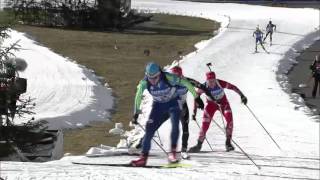 Biathlon World Cup 2 20152016  Womens Team Race 4x6km Relay [upl. by Analem607]