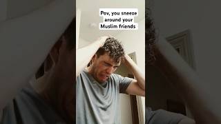 Never want to sneeze again 🤧 🤨 funny comedy muslimhumor fyp foryoupage viral trending foryou [upl. by Pelagias]