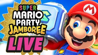 Lets Play Super Mario Party Jamboree TOGETHER  Livestream [upl. by Nico592]