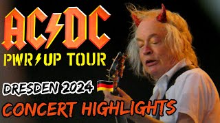 ACDC  CONCERT HIGHLIGHTS  Dresden 16062024 quotPOWER UPquotTour [upl. by Mitchael195]