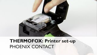 THERMOFOX – Printer setup [upl. by Augustina]