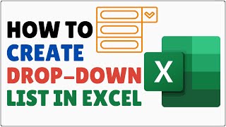 How to Create a DropDown List in Excel  Add Drop Down List in Excel [upl. by Asile]