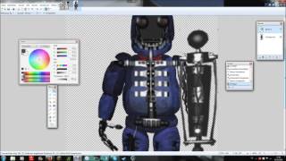 FNaF speed editWithered Bonnies Endo Skelet [upl. by Paver]