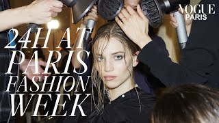 24 Hours At Paris Fashion Week With Top Model Rebecca Longendyke  Vogue Paris [upl. by Rausch]