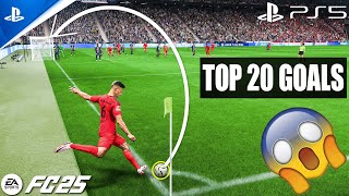 FC 25  TOP 20 GOALS 3  PS5™ Full HD [upl. by Nerej]