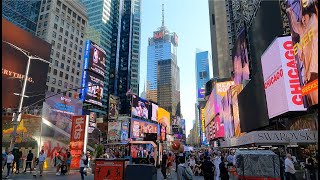 Midtown Manhattan New York City USA 4K walk tour  NY マンハッタン、ミッドタウン散歩 [upl. by Boice682]