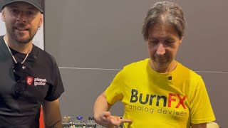 Intervista a Davide Borra Burn FX al Guitar Show 2024 di Matt Bidoglia per PlanetGuitarit [upl. by Cordy]