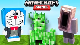 Minecraft Mania  Cabeza PERTURBADORA Doraemon [upl. by Idaline]