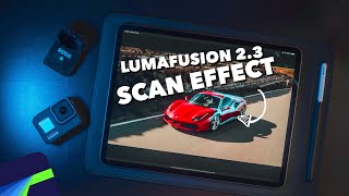 Lumafusion OBJECT SCANNING EFFECT Tutorial [upl. by Arammahs]