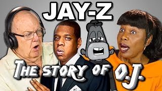 ELDERS REACT TO JAYZ  THE STORY OF OJ [upl. by Willi]