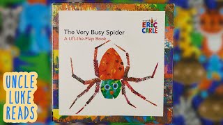 The Very Busy Spider  Aussie Read aloud for Toddler  Preschool [upl. by Krenek]