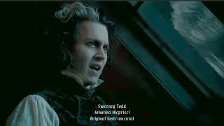 Sweeney Todd Johanna Reprise Original Instrumental [upl. by Yenahc]