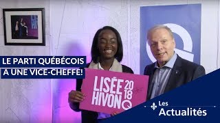 Les Actualités  Le Parti Québécois a une vicecheffe [upl. by Englebert101]