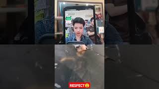 Respect💯 shortvideo reaction panda sigma respect [upl. by Dobb]