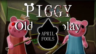 Piggy Old Roleplay  How to get quotApril Foolsquot badge game by YourLegitBoltGuy [upl. by Ahsiener]