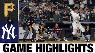 Pirates vs Yankees Game Highlights 92022  MLB Highlights [upl. by Wisnicki]