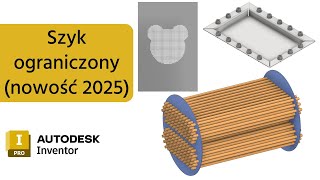 Szyk ograniczony obszarem  nowość w wersji 2025  Autodesk Inventor Tutorial 31 [upl. by Ezzo153]