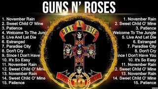 Guns N’ Roses Greatest Hits  Best Songs Of 80s 90s Old Music Hits Collection [upl. by Anelah209]