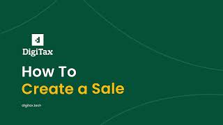 How to create a sale [upl. by Pederson376]