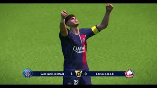 Efootball 2024 Paris SaintGermain vs Losc Lille Finale du TROPHEE DES CHAMPIONS Master League pt2 [upl. by Hgielrebmik937]