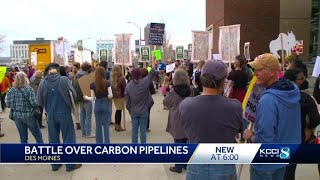 Climate activists not on board with proposed Carbon Capture Pipelines [upl. by Ainocal109]