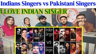 Indians Singers vs Pakistani Singers Battle of Voice Atif ArijitShreyaRahatSonuNehaJubin Asim [upl. by Santoro]