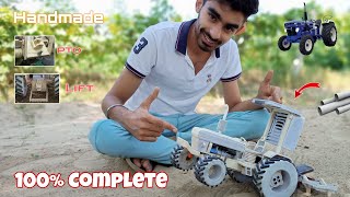 DIY Farmtrac 60 🚜🚜 How to make RC Farmtrac 60 tractor at home with pvc pipe 🔥 घर पर कैसे बनाएं [upl. by Eiroj685]