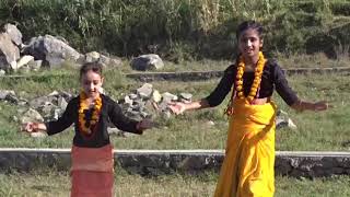 Saptarangi tika cover dance Tihar sepcialmy lifestory Anushka Adhikari [upl. by Basso]