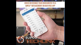 Easily Cross Reference your OEM Igniter to a Supco® Replacement on the Supco® Techlink™ App [upl. by Bramwell]