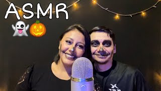 Asmr especial Halloween tag del novio [upl. by Euqirrne]