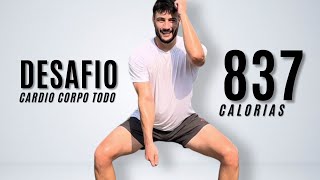 CARDIO HIIT 26 MIN  O treino perfeito para EMAGRECER em casa [upl. by Stacia]