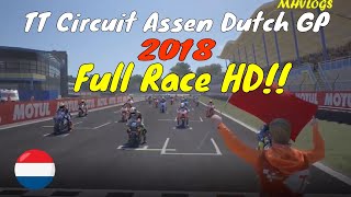 MotoGP 2018  TT Circuit Assen DutchGP  Full Race Dutch GP 2018  FULL HD Gameplay PC The Champ [upl. by Fafa991]